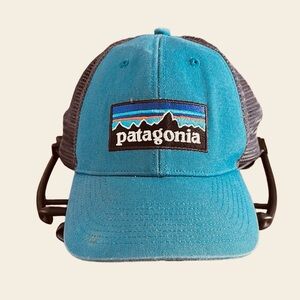 Patagonia Truckers Hat, Teal with Black Mesh